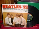 BEATLES VI 1965 LP MONO T 2358 BLACK COLOR BAND LABEL VG++ VG+