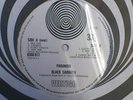 BLACK SABBATH Paranoid Ex+ Vertigo UK 1970 Heavy Rock LP