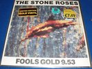 THE STONE ROSES LTD ED FOOLS GOLD USA IMPORT GOLD VINYL WITH STICKERS ALL MINT
