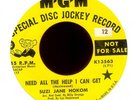 SUZI JANE HOKOM Need All the Help I Can Get on MGM Promo Garage Mod 45 Hear