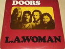 THE DOORS   L.A. WOMAN Lp    EXCELLENT ORIGINAL PRESS DIE CUT WINDOW
