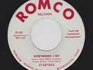 TEXAS Rocker/Rockabilly Instro STARFIRES Everywhere I Go/Something Else HEARBOTH