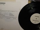 MANOWAR Kings Of Metal LP advance white label promo