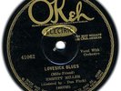 Classic EMMETT MILLER 1928 78 Lovesick Blues/I Ain't Got Nobody (V+)