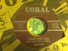 ANDY ROSE   CRAZY FOR YOU / THIS IS THE NITE  NEAR MINT ROCKABILLY    45 RPM