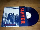 SLAYER - Boys Keep Swinging rare Blue Cover/Blue Vinyl  Thrash Metal 1987 live
