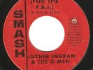 Northern Soul R&B Mod 45 LUTHER INGRAM & THE G-Men 