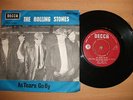 Rolling Stones - South African Press 7 Single - As Tears Go By - Red Decca