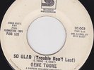 NORTHERN SOUL 45 RPM - GENE TOONE on SIMCO RECORS