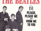 THE BEATLES, PLEASE PLEASE ME / FROM ME TO YOU, VJ-581, PICTURE SLEEVE & 45