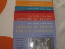 HISTOIRE DE  FRANCE   PAR  LES  CHANSONS  21  33T  FORMAT 45 T  RARE