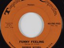 Northern Soul 45 GEORGE WYDELL Funny Feeling TRC HEAR