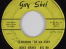 Northern Soul 45 JAMES MARSH-BIG BO Searching For My Baby GAY SHEL HEAR