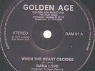 NANA LOVE When The Heart Decides Reiss.Killer Afro funk 45 EX