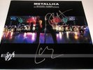 METALLICA S&M, LP Kirk Hammett Lars Ulrich Nothing Else Matters Autograph SIGNED