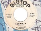 DEL SHANNON - Runaway - TWO DIFFERENT Promo 45s