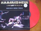 RAMMSTEIN - LIEBE WAR FUR ALLE DA ( RED VINYL )
