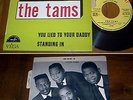 RARE French EP 45t BIEM (7') THE TAMS (Lang 1964)