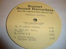 SURF- CHALLENGERS - SUNSET SOUND RECORDERS ACETATE- ONE SIDED- FOUR TRACKS- HEAR