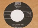 TOMMY ALLBERT MY LOVING TIME / BLESS HER HEART JED OO5 45 RPM 7