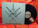 VIXEN Made In Hawaii RARE AZRA Blue Vinyl Pressing Heavy Metal Megadeth CLEAN LP