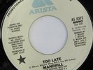 rare Modern Soul 45 MANDRILL too late ARISTA Listen