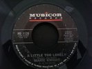 MARIE KNIGHT A LITTLE LONELY - RARE 45