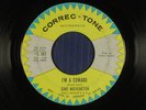 GINO WASHINGTON first versions 45 I'M A COWARD / PUPPET ON A STRING   VG to VG+