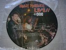 IRON MAIDEN LIVE PLUS ONE + 1 + MAIDEN JAPAN PIC PICTURE DISC MINT METALLICA