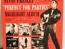 ELVIS PRESLEY  PERFECT FOR PARTIES RARE PROMO-ONLY SAMPLER EP+ PIC SLEEVE