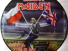 IRON MAIDEN   BEHIND THE IRON CURTAIN   RARE LIMITED PICTURE PIC DISC VINYL LP