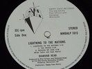 DIAMOND HEAD Lightning To The Nations LP - Rare NWOBHM Happy Face MMDHLP 1015