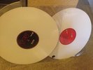 White TCV Serato Control Vinyl Pair Records