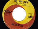 Rare BEATLES 45 on Canadian Capitol Swirl - Sie Liebt Dich