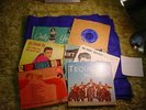 SET 8 ORIG. 45'S ELVIS, THE CHAMPS TEQUILA, ONLY YOU, EVERLY BROS, ETC