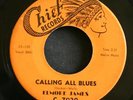 Blues Rare 45 ELMORE JAMES Calling All Blues bw Knocking At Your Door Chief HEAR