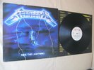 Metallica - Ride The Lightning LP 1st PRESS TOP METAL 1984