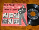 ELVIS EP PERFECT FOR PARTIES RARE EP GERMAN