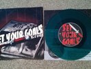 SET YOUR GOALS syg RESET 7''  clear GREEN 1/250 RARE vinyl 2nd pressing