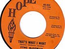 Northern Soul -SYNG McGOWAN - THATS WHAT I WANT -ORIG  MONSTER