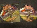 IRON MAIDEN BEHIND THE IRON CURTAIN LP PICTURE DISC PLUS PAPER MIDDLES METALLICA