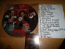 MACABRE Grim Scary Tales AUTOGRAPHED Picture Disc + SET LIST Murder Metal Rock