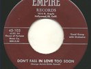 RARE & GREAT DOO WOP 1ST PRESS 45 