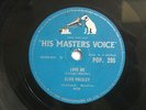 ELVIS PRESLEY: MYSTERY TRAIN 1957 HMV 78 RPM b/w LOVE ME