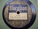 78 rpm-KING OLIVER & HIS DIXIE SYNCOPATERS on Original VOCALION 1112-VG+++