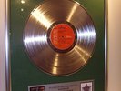 Vangelis La Fete Sauvage platin Schallplatte goldene