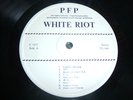 CLASH WHITE RIOT LIVE RARE 1977 BOOT VINYL