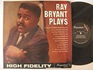 ORIGINAL SIGNATURE, RAY BRYANT PLAYS, SM 6008, EX COVER AND RECORD 