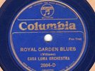 Columbia 2884D CASA LOMA ORCH San Sue Strut/ROYAL GARDEN BLUES 1930 Blue Shellac