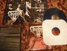 ASPHYX 'The Rack' 2010 reissue BLUE LP **SIGNED**